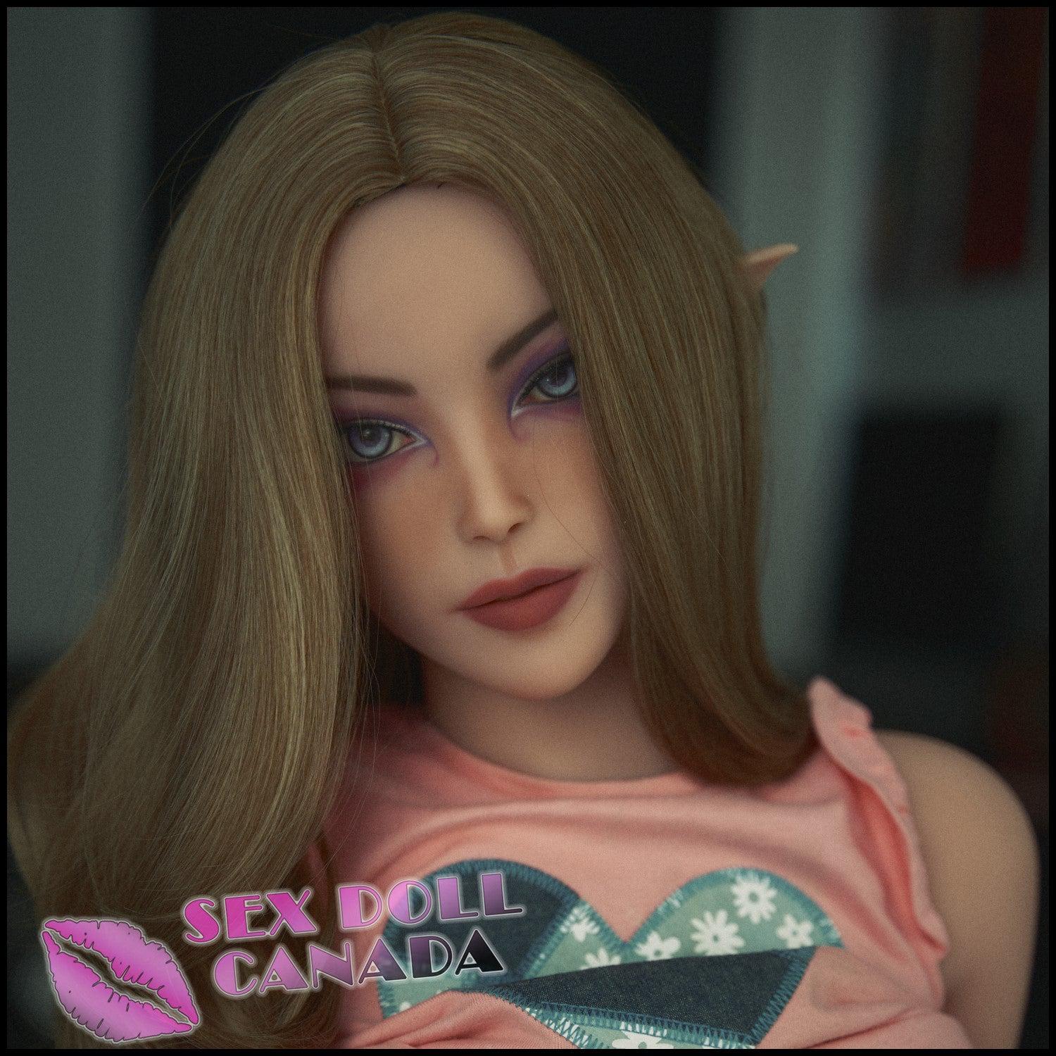 SE DOLL Realistic Sex Doll Blonde Hair Short Petite Fit Athletic