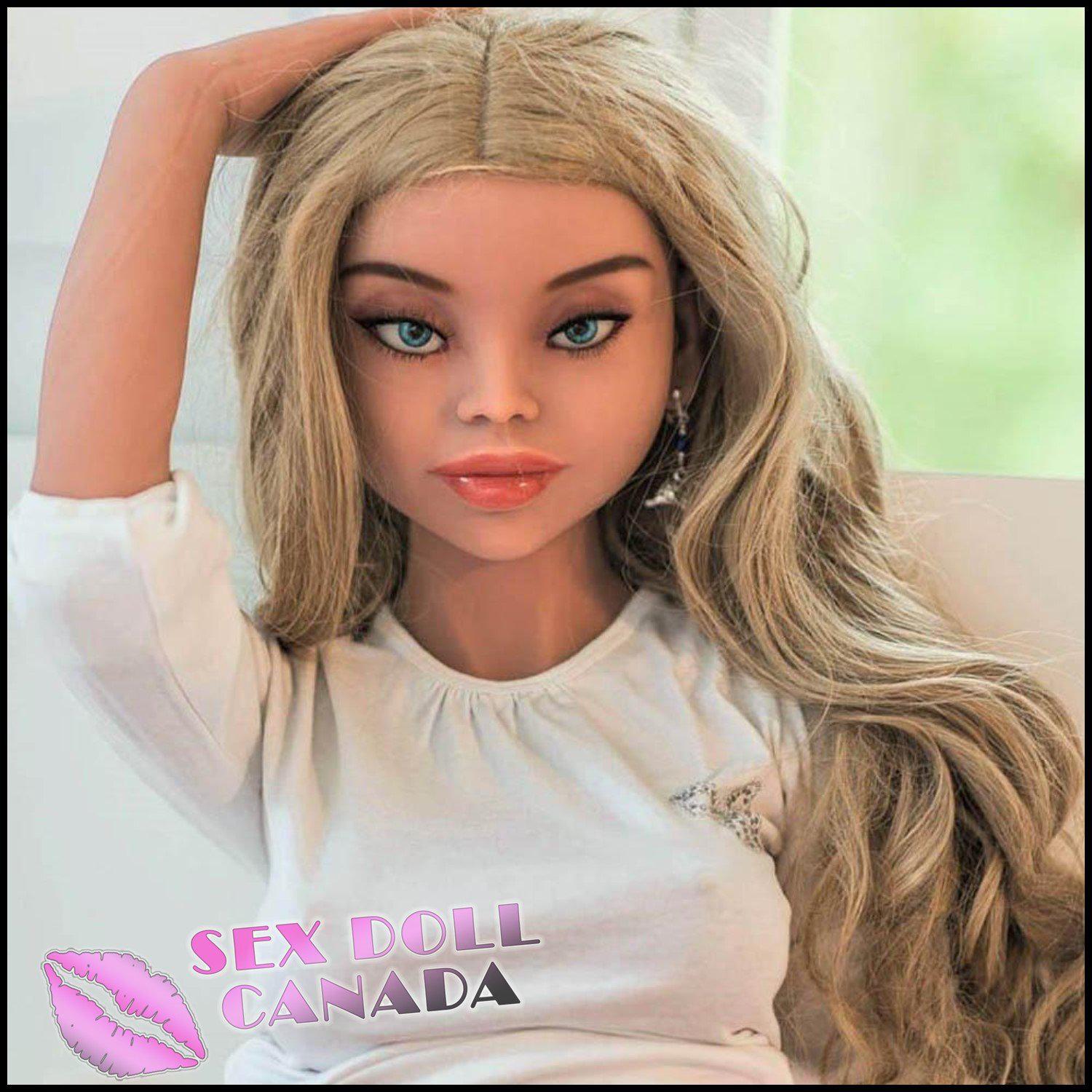 WM Realistic Sex Doll Small Tits Boobs Short Petite Blonde Hair