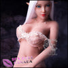 SE DOLL Realistic Sex Doll Short Petite Big Tits Breasts Gray Silver White Hair