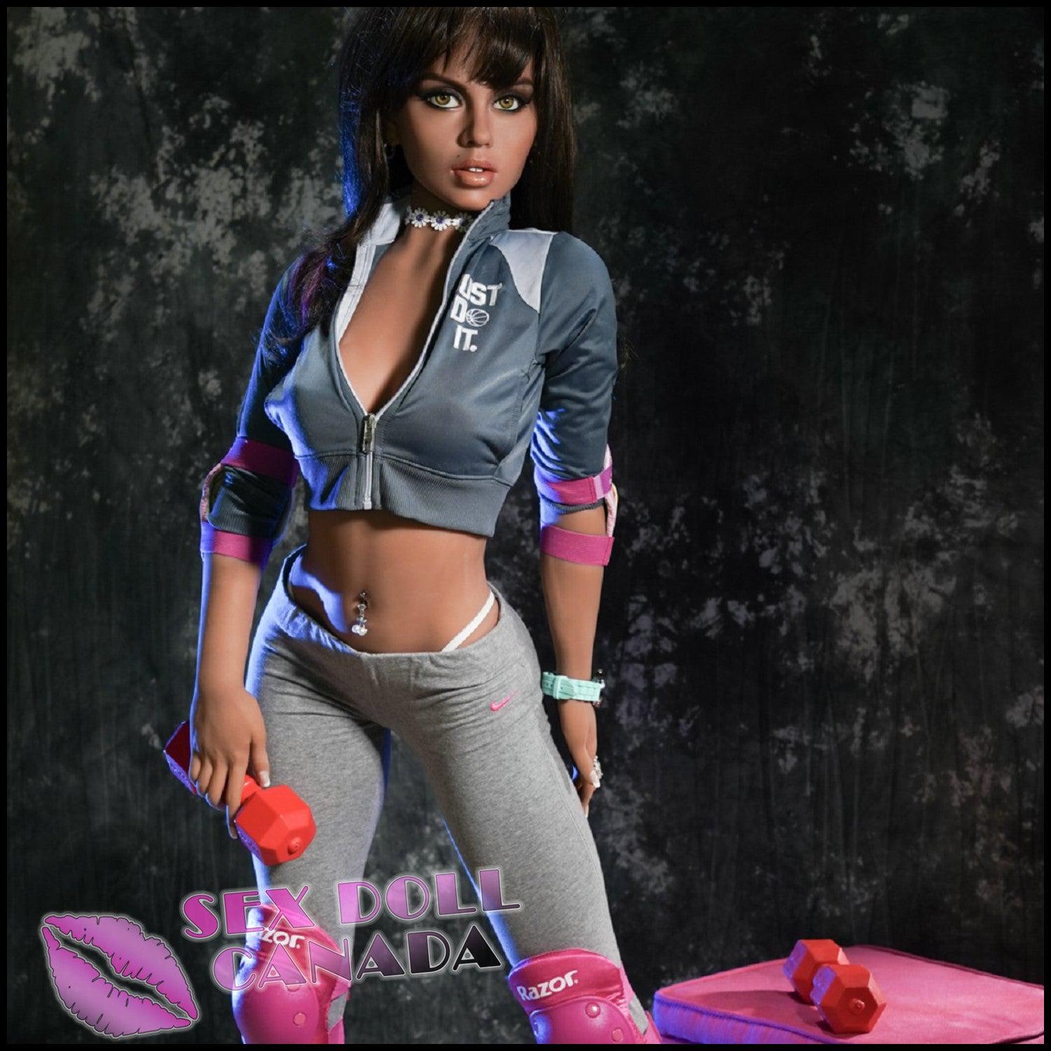 YL Realistic Sex Doll Big Tits Breasts Western American Brunette Hair