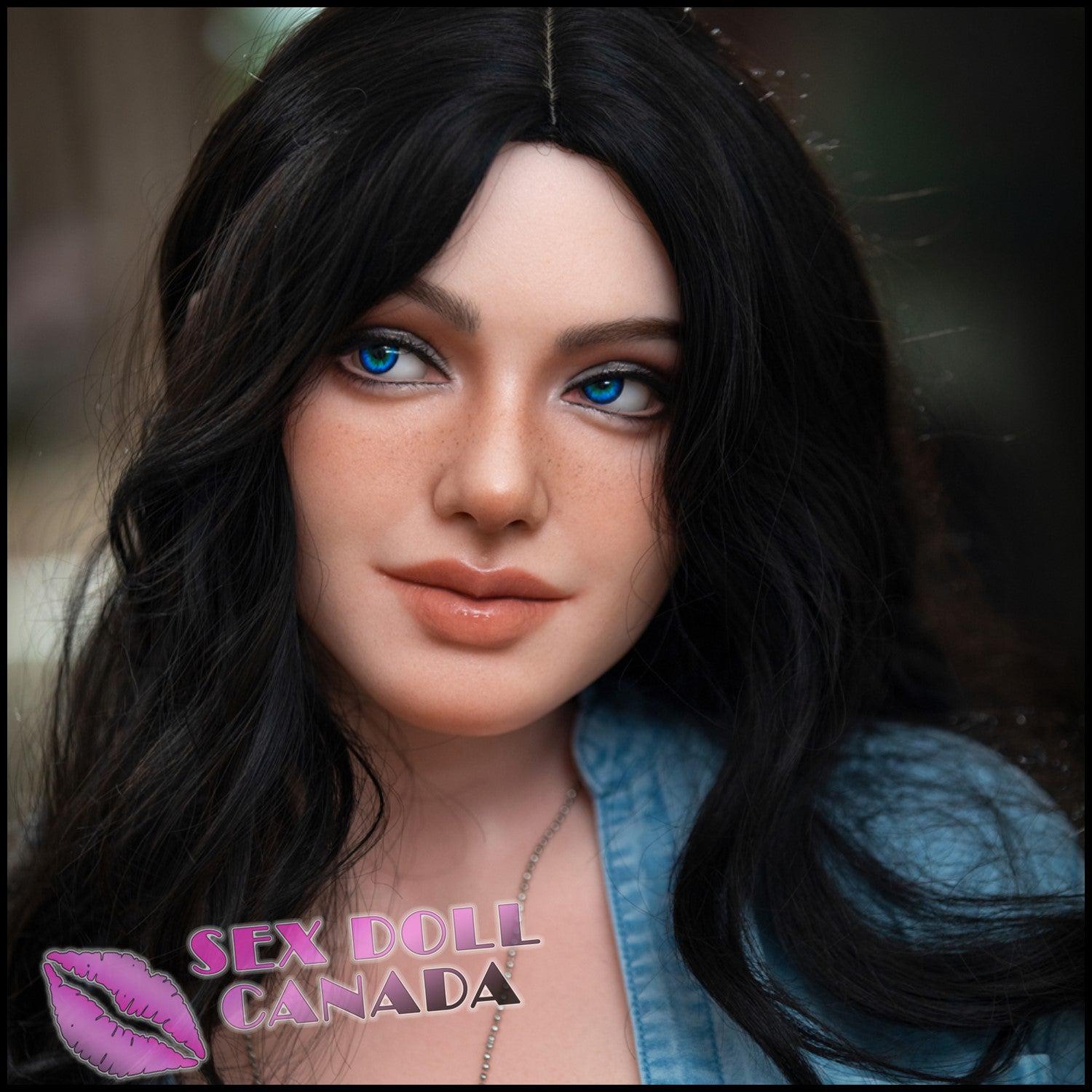 IRONTECH Realistic Sex Doll Black Hair Western American Short Petite
