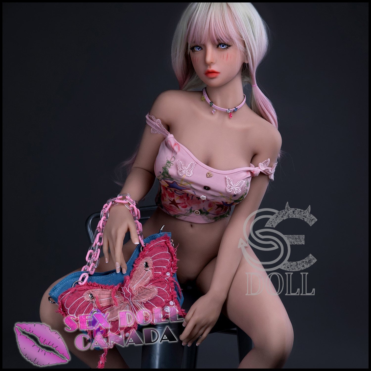 SE DOLL Realistic Sex Doll Short Petite Big Tits Breasts Curvy Full Body