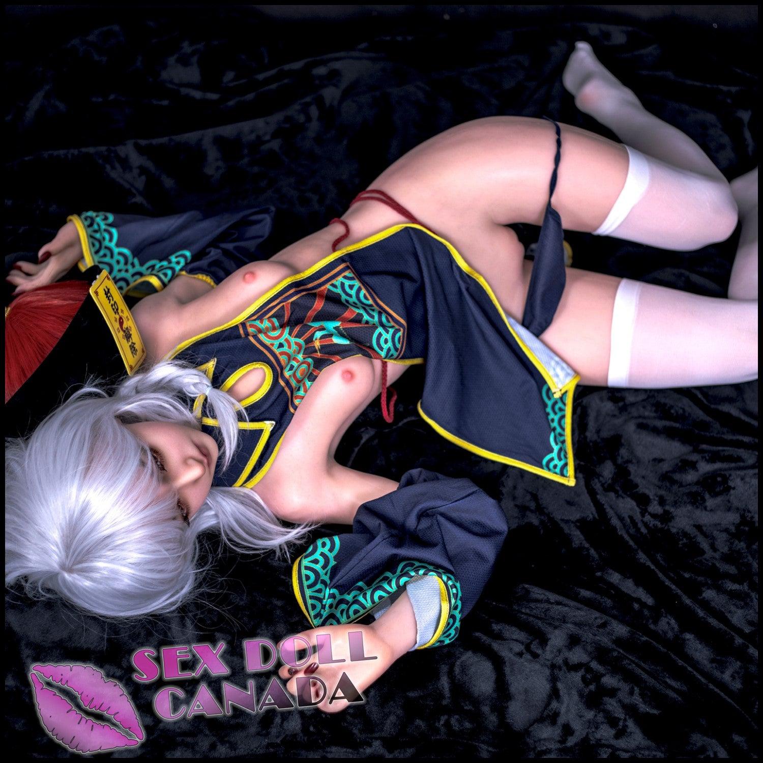 XYcolo Realistic Sex Doll Elf Fantasy Cosplay Short Petite Gray Silver White Hair