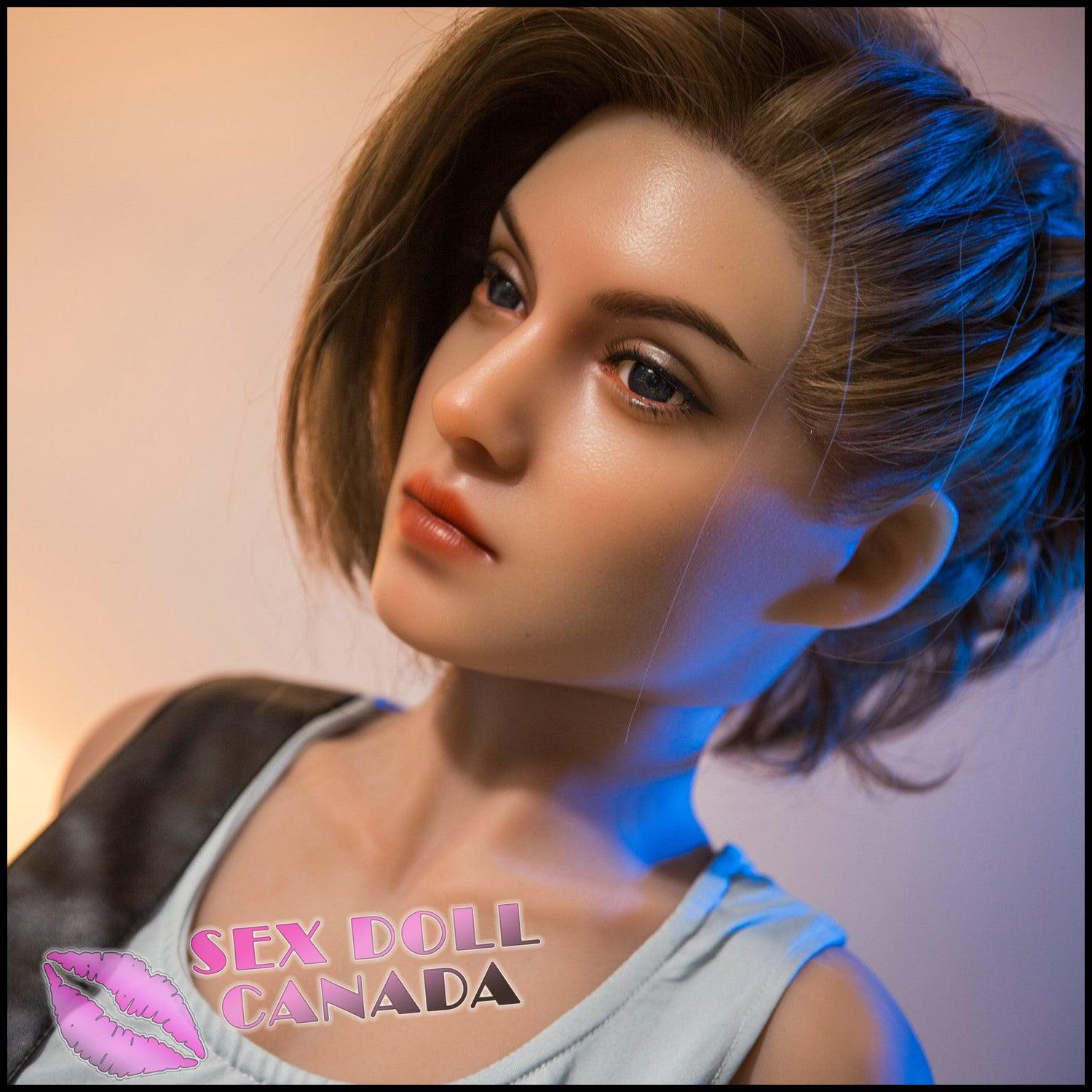 YL Realistic Sex Doll Huge Tits Boobs Brunette Hair Curvy Full Body