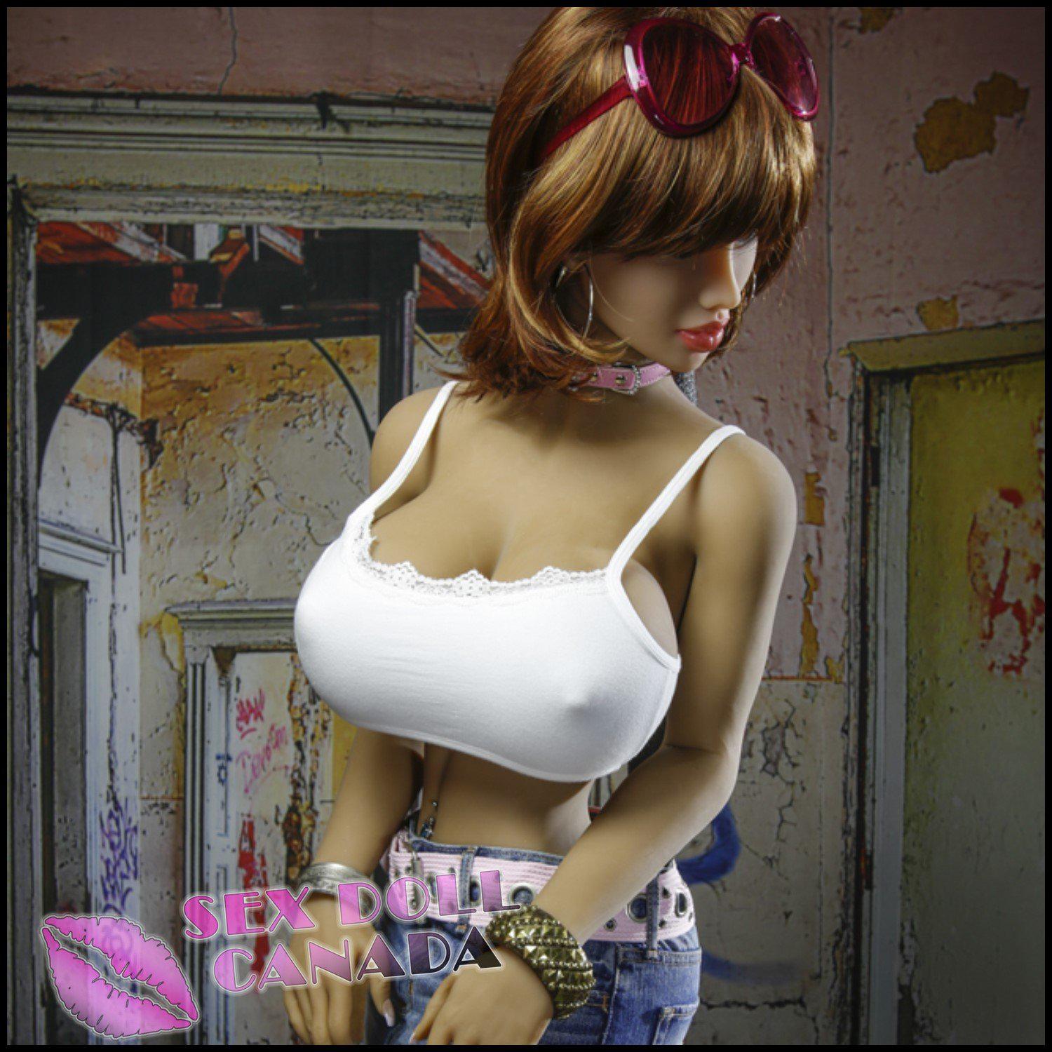 AS Realistic Sex Doll Huge Tits Boobs Small Waist Curvy Full Body