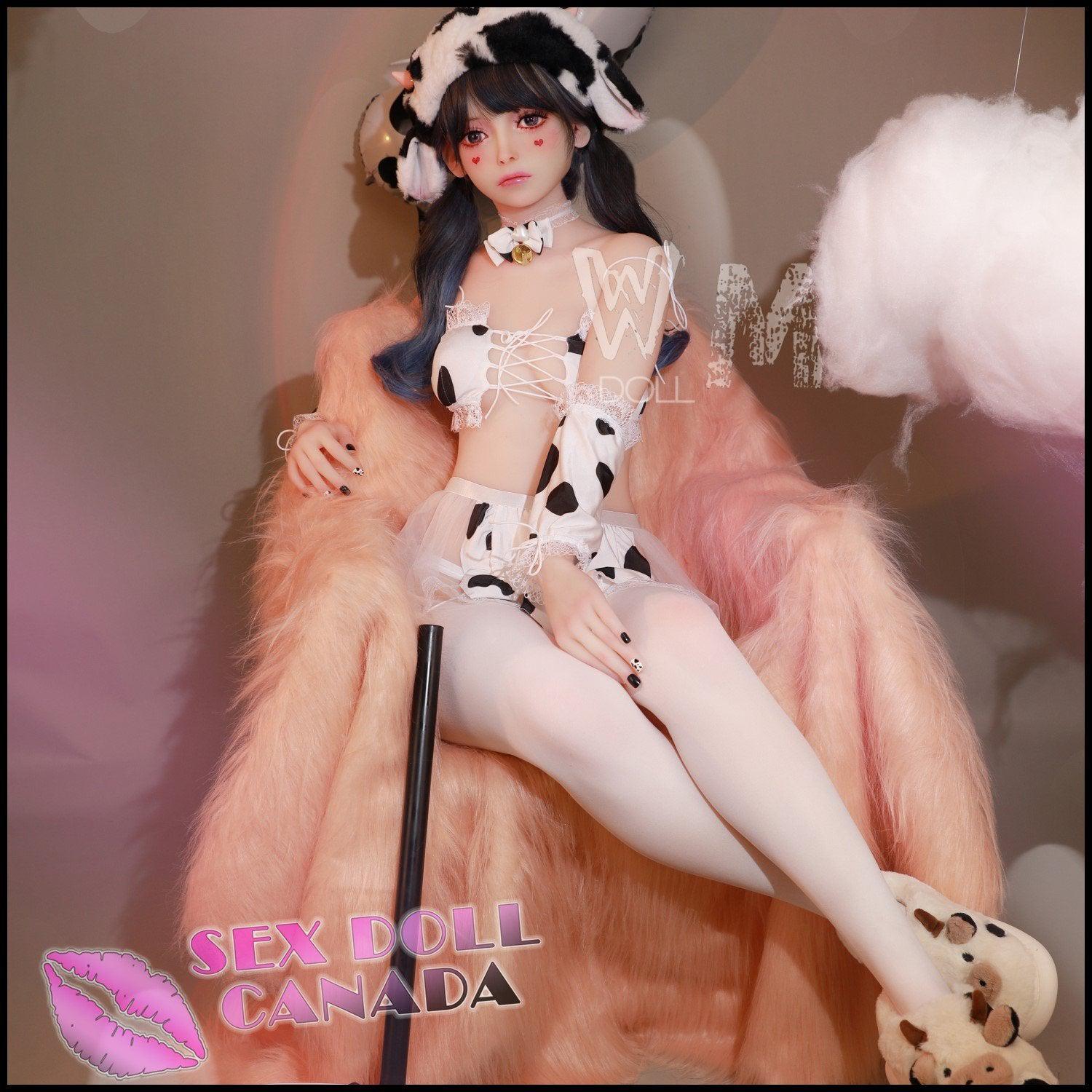 WM Doll Realistic Sex Doll Asian Japanese Chinese Black Hair Big Tits Breasts