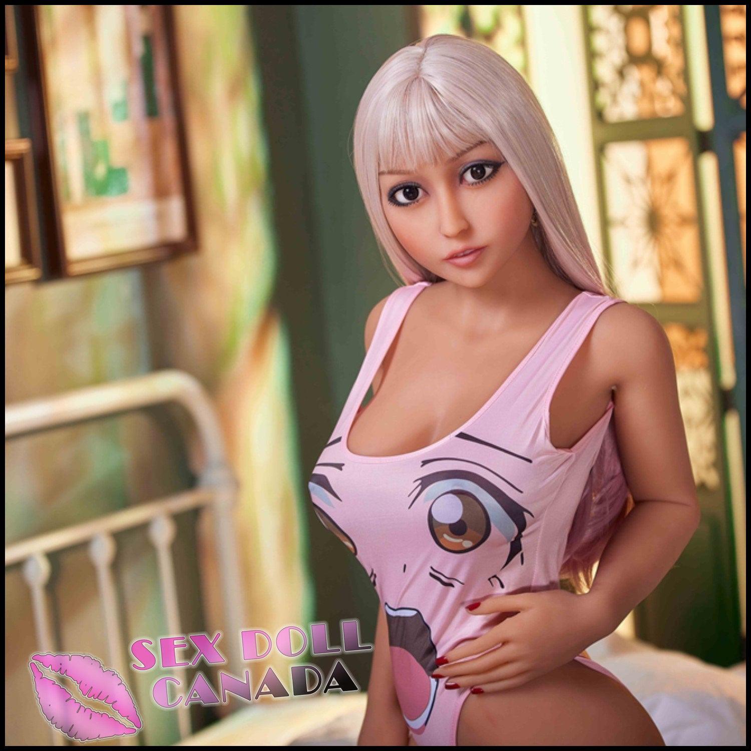 IRONTECH Realistic Sex Doll Blonde Hair Big Tits Breasts Small Waist