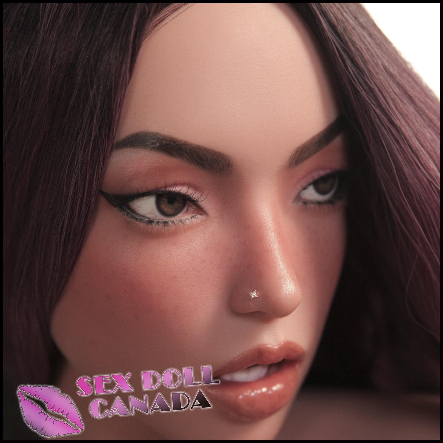 Climax Realistic Sex Doll Pink Purple Hair Western American Big Tits Breasts