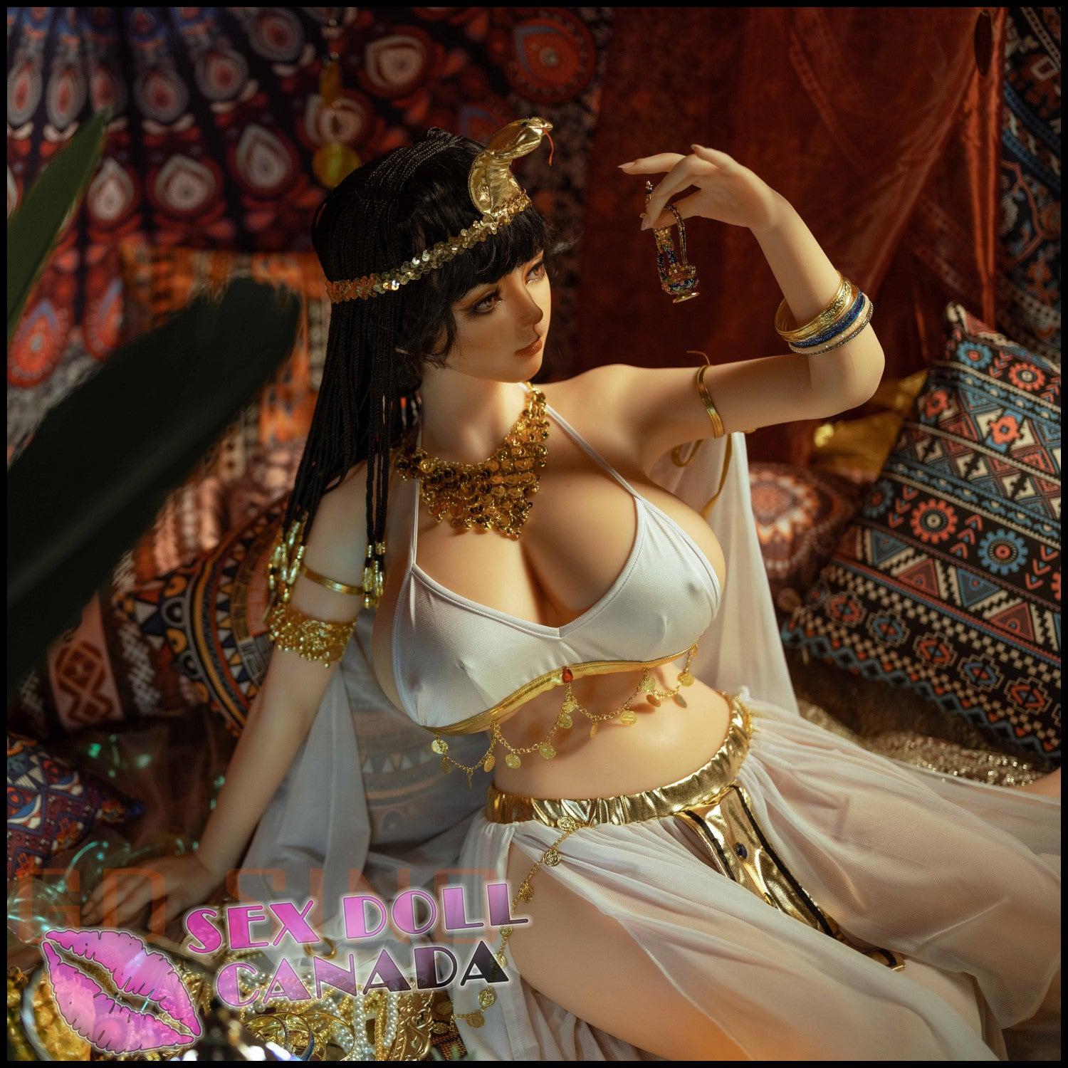 Sino-Doll Realistic Sex Doll Curvy Full Body Elf Fantasy Cosplay Black Hair