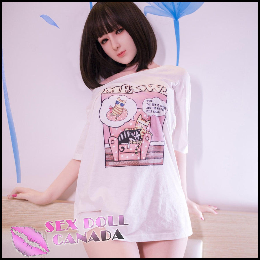 Tayu Realistic Sex Doll Brunette Hair Small Tits Boobs Asian Japanese Chinese