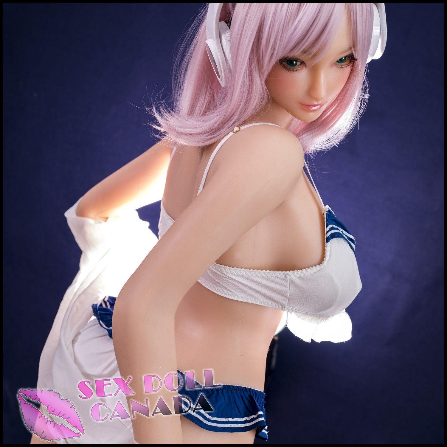 Sino-Doll Realistic Sex Doll Curvy Full Body Pink Purple Hair Asian Japanese Chinese