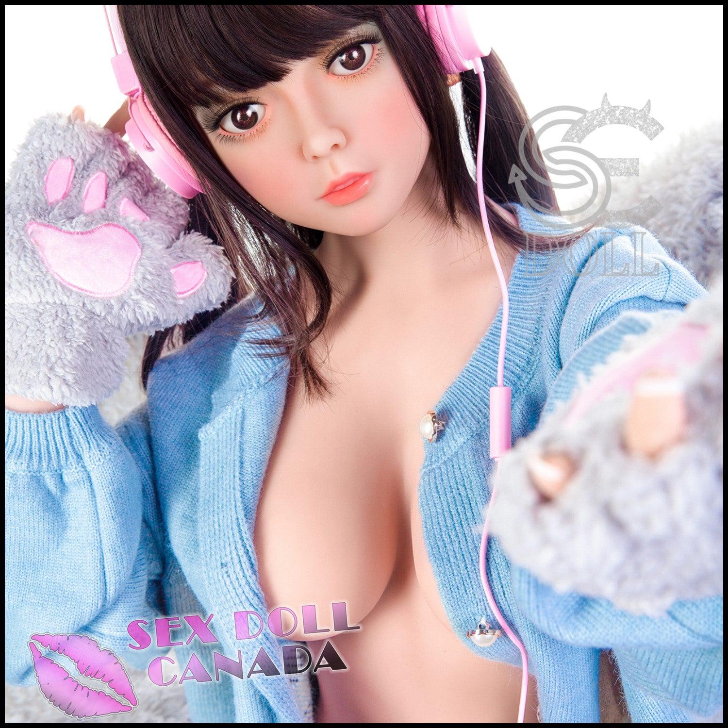 SE DOLL Realistic Sex Doll Thick Thighs Brunette Hair Cartoon Hentai Anime