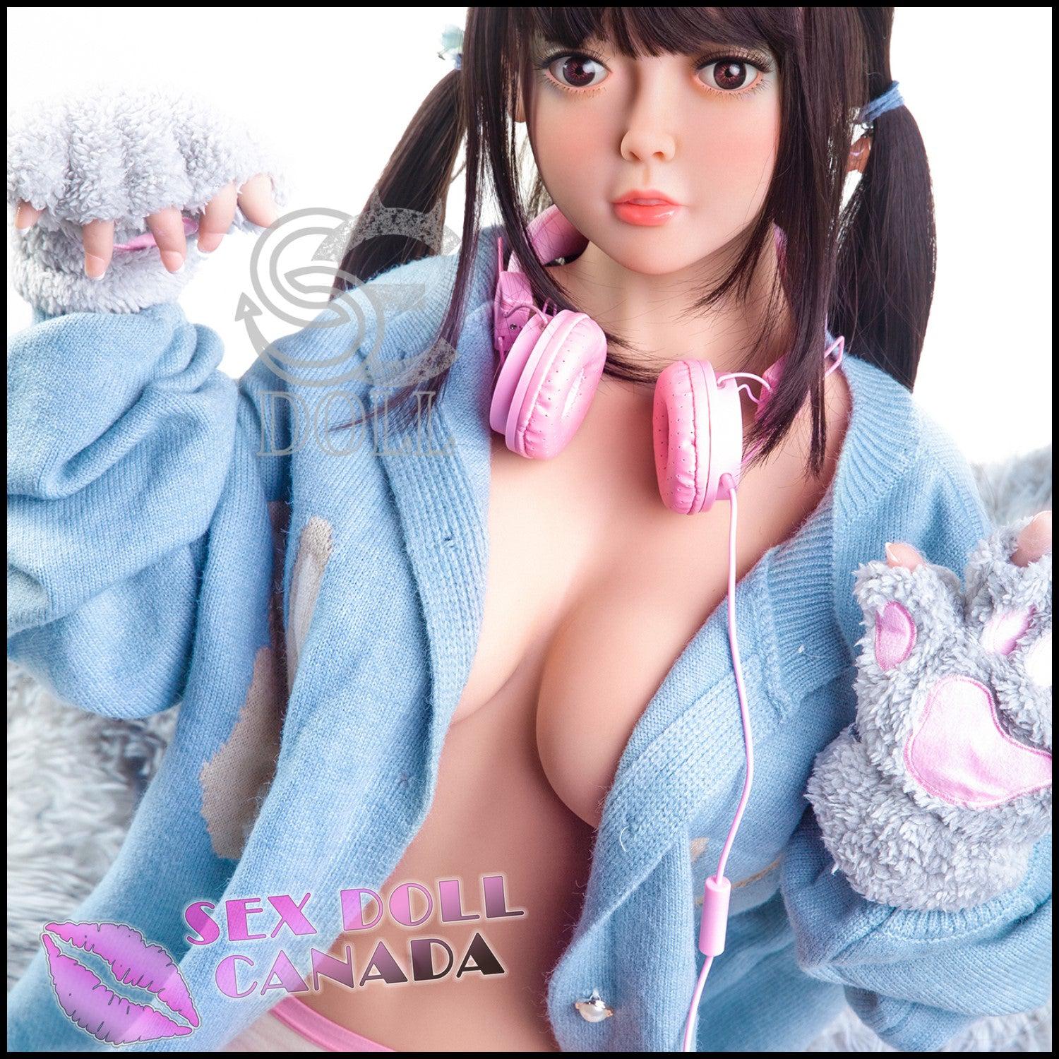 SE DOLL Realistic Sex Doll Cartoon Hentai Anime Brunette Hair Big Tits Breasts