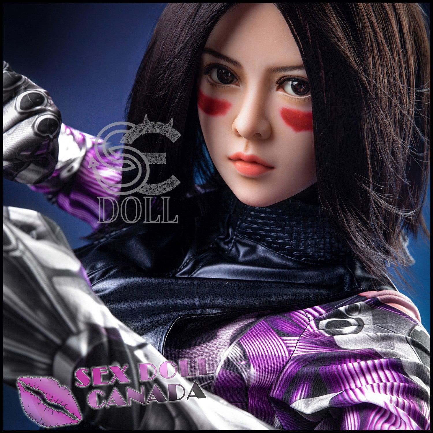 SE DOLL Realistic Sex Doll Thick Thighs Elf Fantasy Cosplay Black Hair