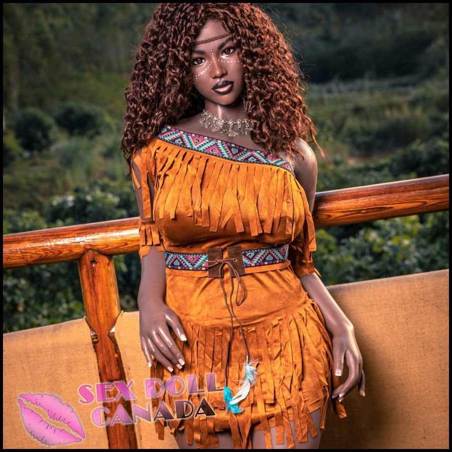 Starpery Realistic Sex Doll Brunette Hair Black Hair Big Tits Breasts