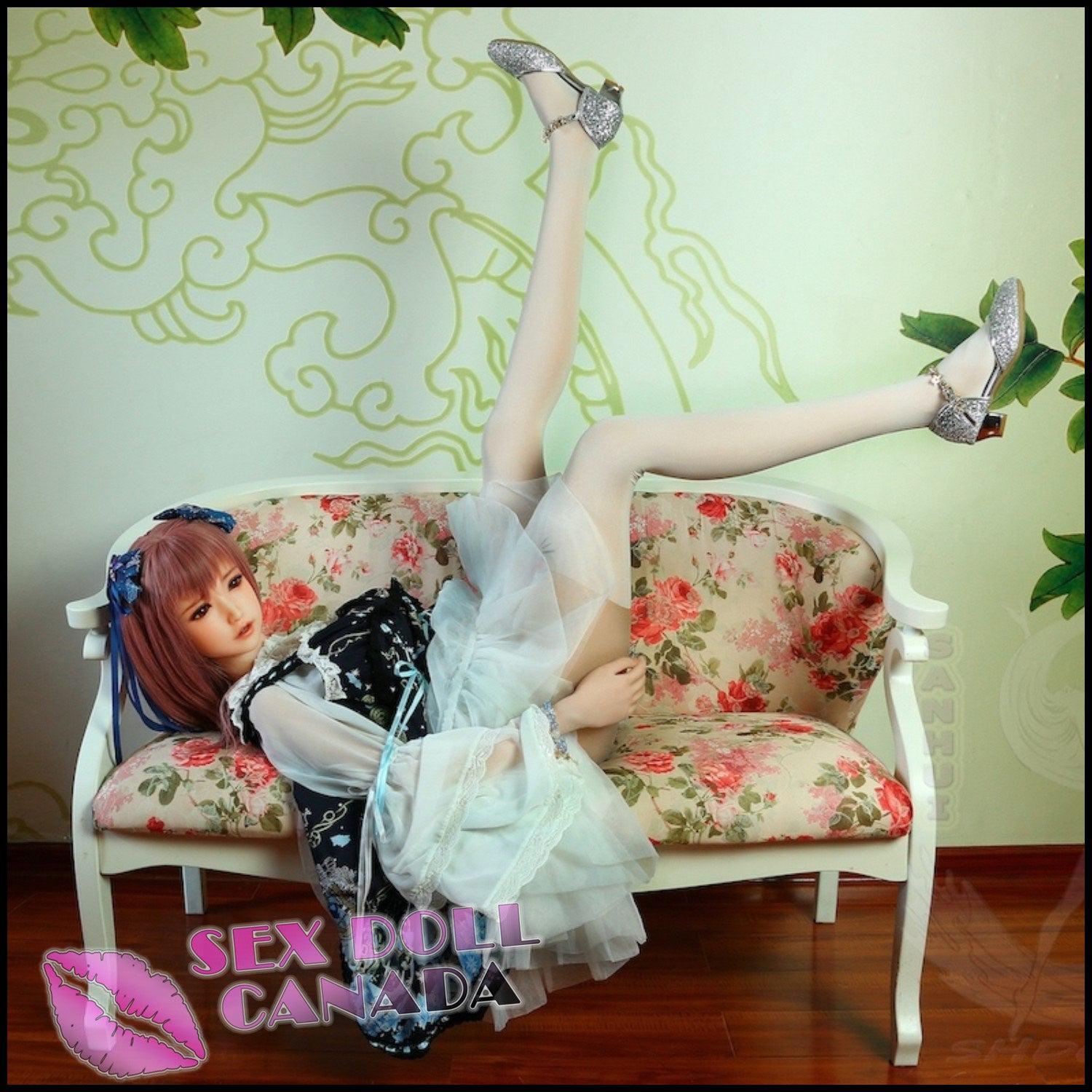 Sanhui Dolls Realistic Sex Doll Big Tits Breasts Small Waist Pink Purple Hair