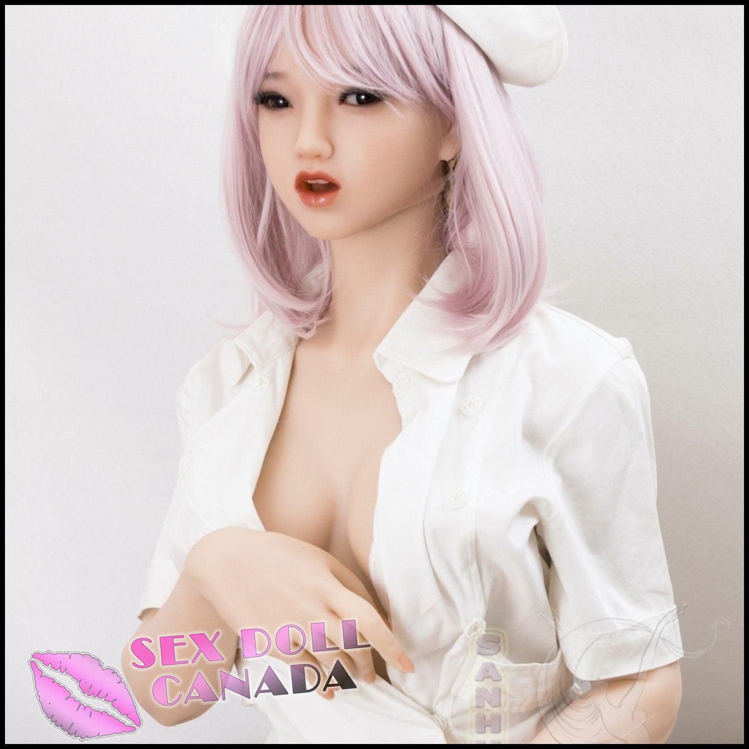Sanhui Dolls Realistic Sex Doll Asian Japanese Chinese Blow Job Open Mouth Fit Athletic