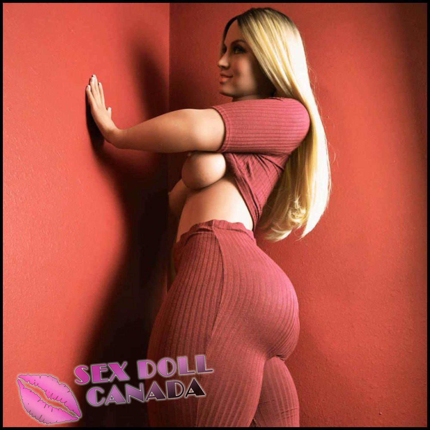 WM Realistic Sex Doll Thick Thighs Small Tits Boobs Blonde Hair