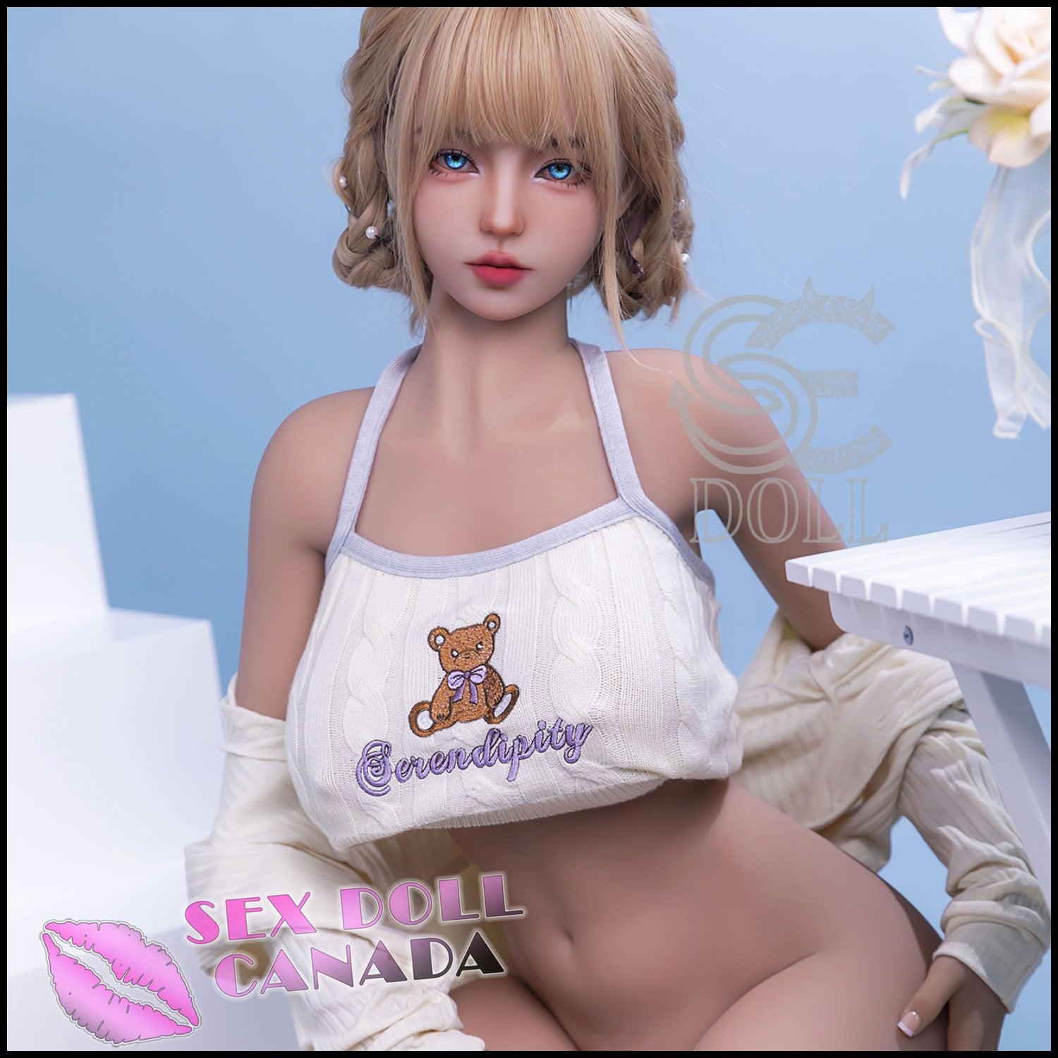 SE DOLL Realistic Sex Doll Curvy Full Body Blonde Hair Big Ass Butt