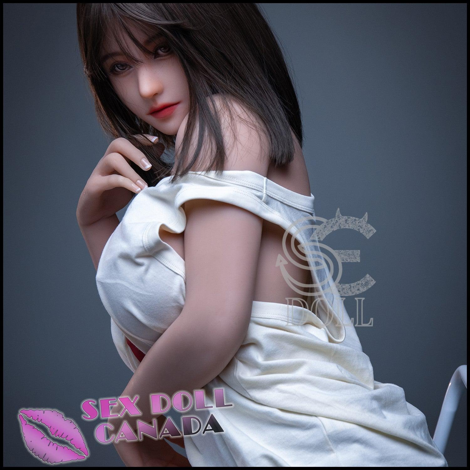SE DOLL Realistic Sex Doll Curvy Full Body Brunette Hair Big Ass Butt