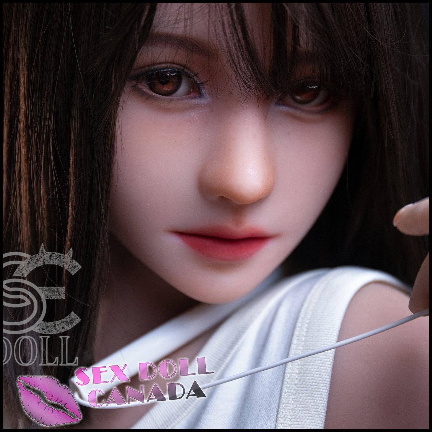 SE DOLL Realistic Sex Doll Curvy Full Body Brunette Hair Big Ass Butt