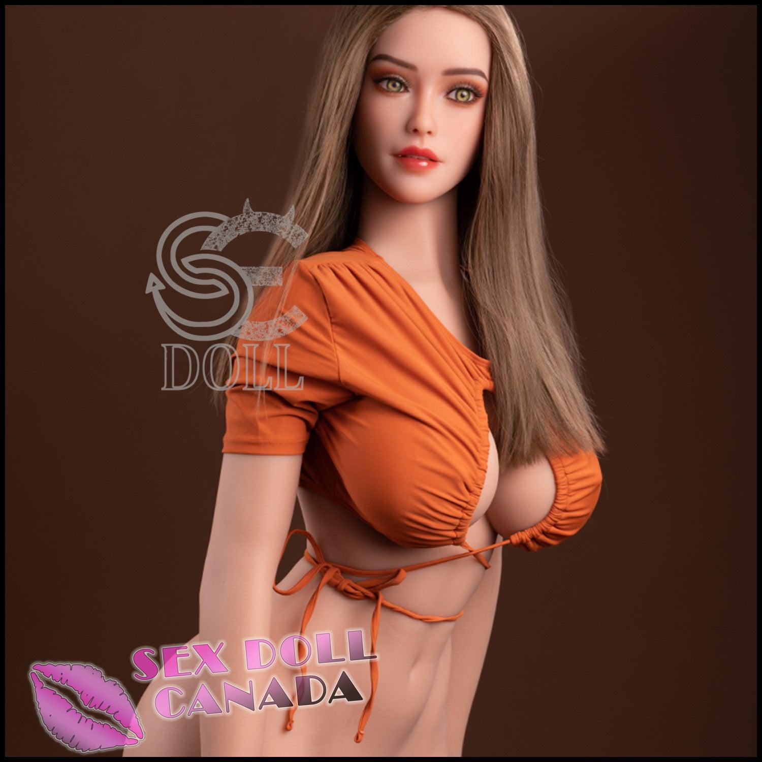 SE DOLL Realistic Sex Doll Curvy Full Body Western American Blonde Hair