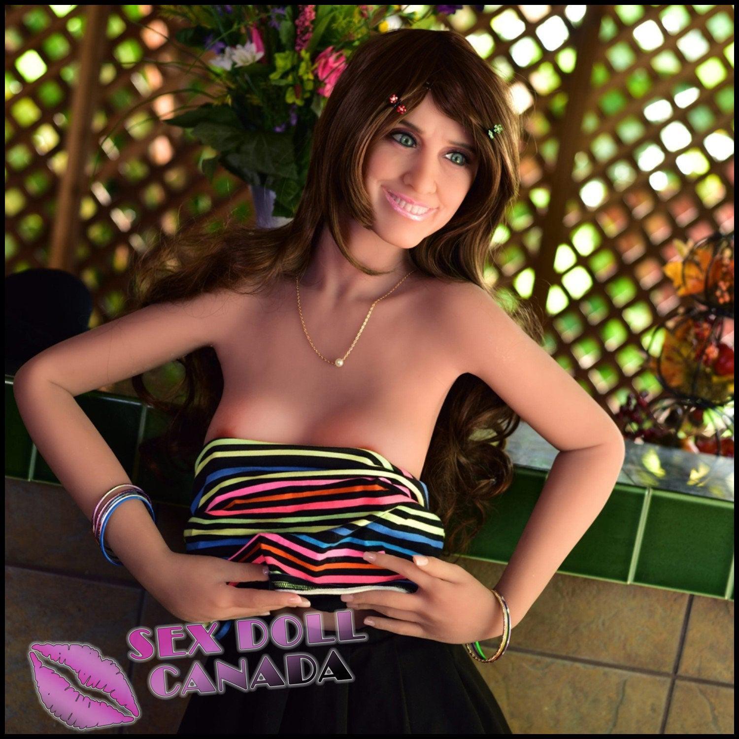 6YE Realistic Sex Doll Skinny Slim Small Tits Boobs Fit Athletic