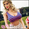 Climax Realistic Sex Doll Blonde Hair Curvy Full Body Western American