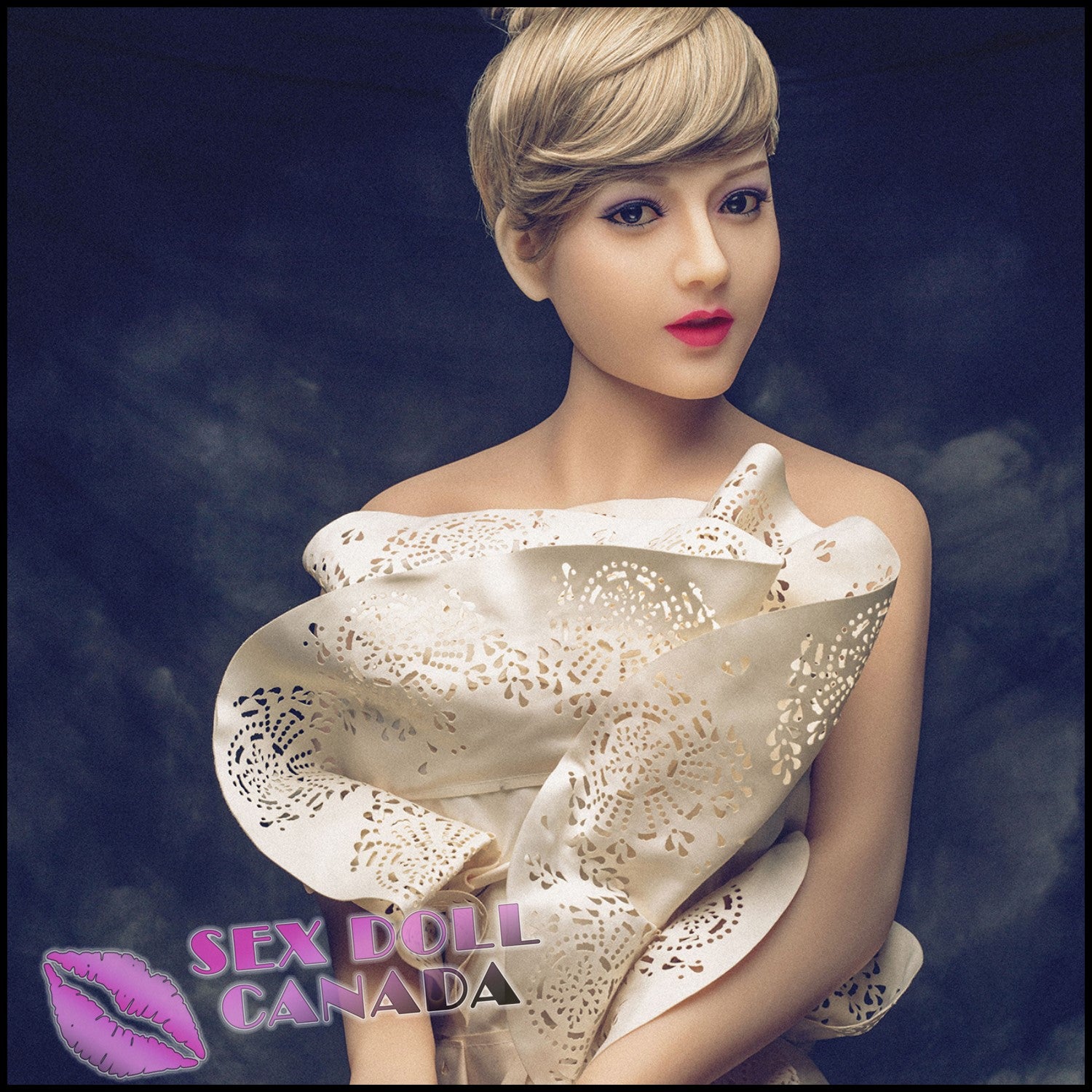 Climax Realistic Sex Doll Small Waist Blonde Hair Huge Tits Boobs