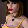 HR Doll Realistic Sex Doll Brunette Hair Fit Athletic Western American
