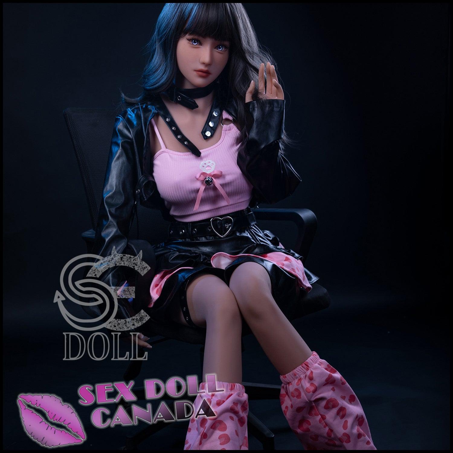SE DOLL Realistic Sex Doll Small Waist Curvy Full Body Black Hair