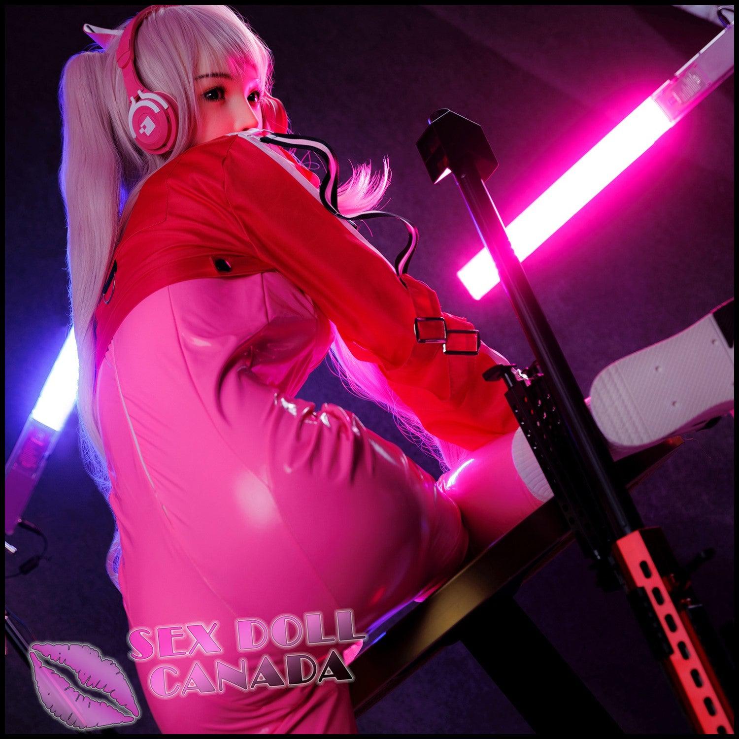 Tayu Realistic Sex Doll Pink Purple Hair Asian Japanese Chinese Curvy Full Body