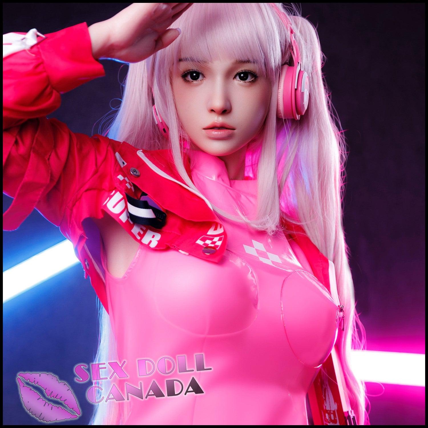 Tayu Realistic Sex Doll Pink Purple Hair Asian Japanese Chinese Big Tits Breasts