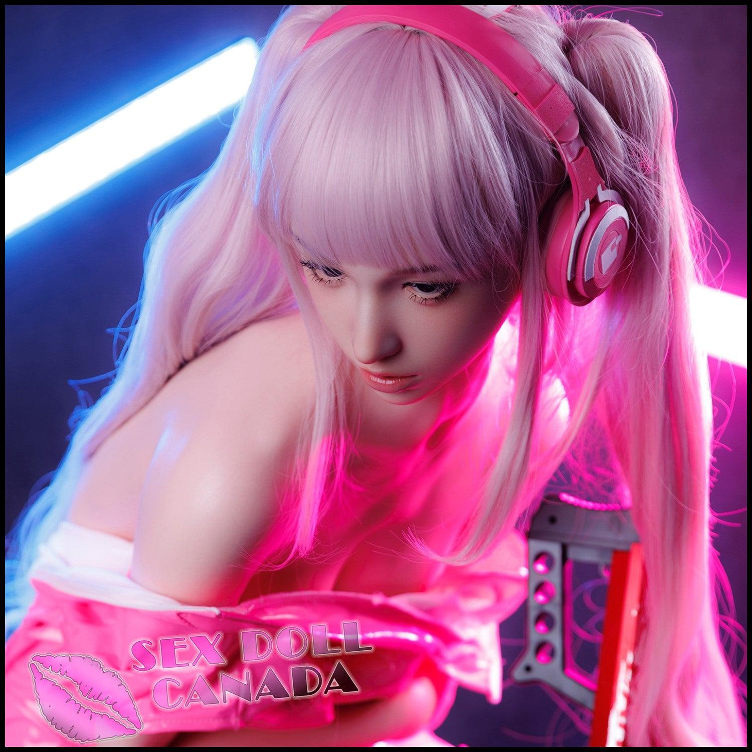 Tayu Realistic Sex Doll Curvy Full Body Pink Purple Hair Big Tits Breasts