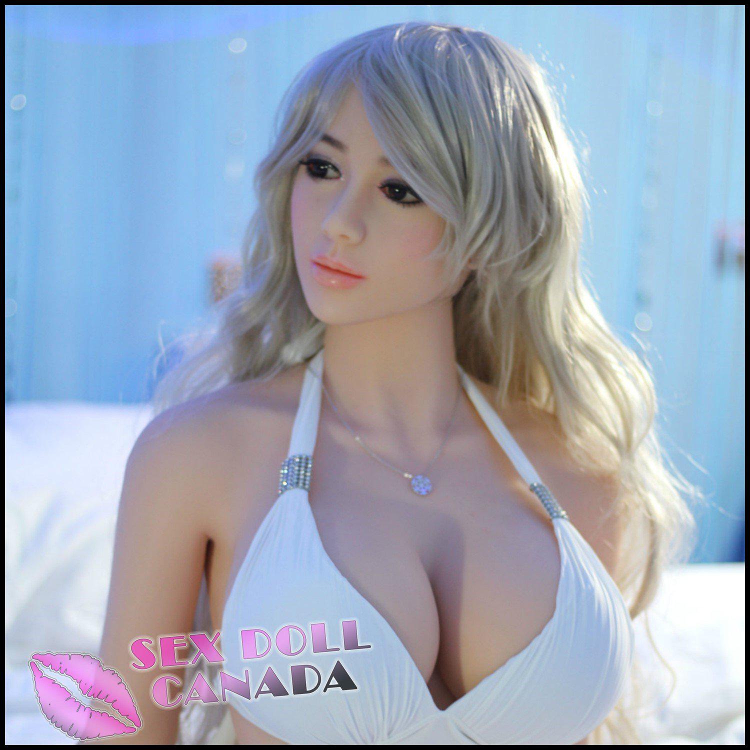 JY Realistic Sex Doll Small Waist Blonde Hair Curvy Full Body