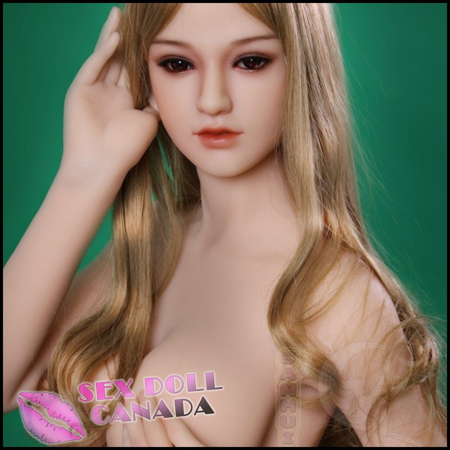 Sanhui Dolls Realistic Sex Doll Fit Athletic Blonde Hair Skinny Slim