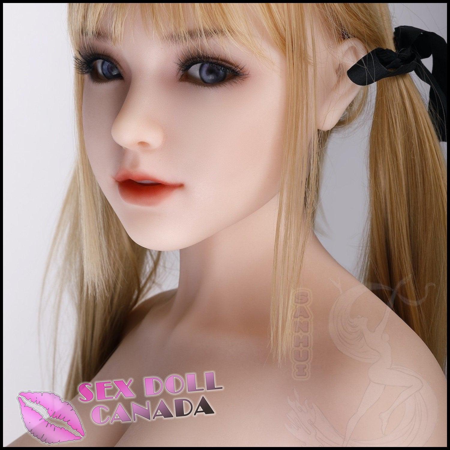 Sanhui Dolls Realistic Sex Doll Blonde Hair Fit Athletic Big Tits Breasts
