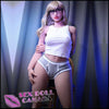 HR Doll Realistic Sex Doll Curvy Full Body Blonde Hair Western American
