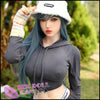 IRONTECH Realistic Sex Doll Big Ass Butt Small Waist Blue Hair