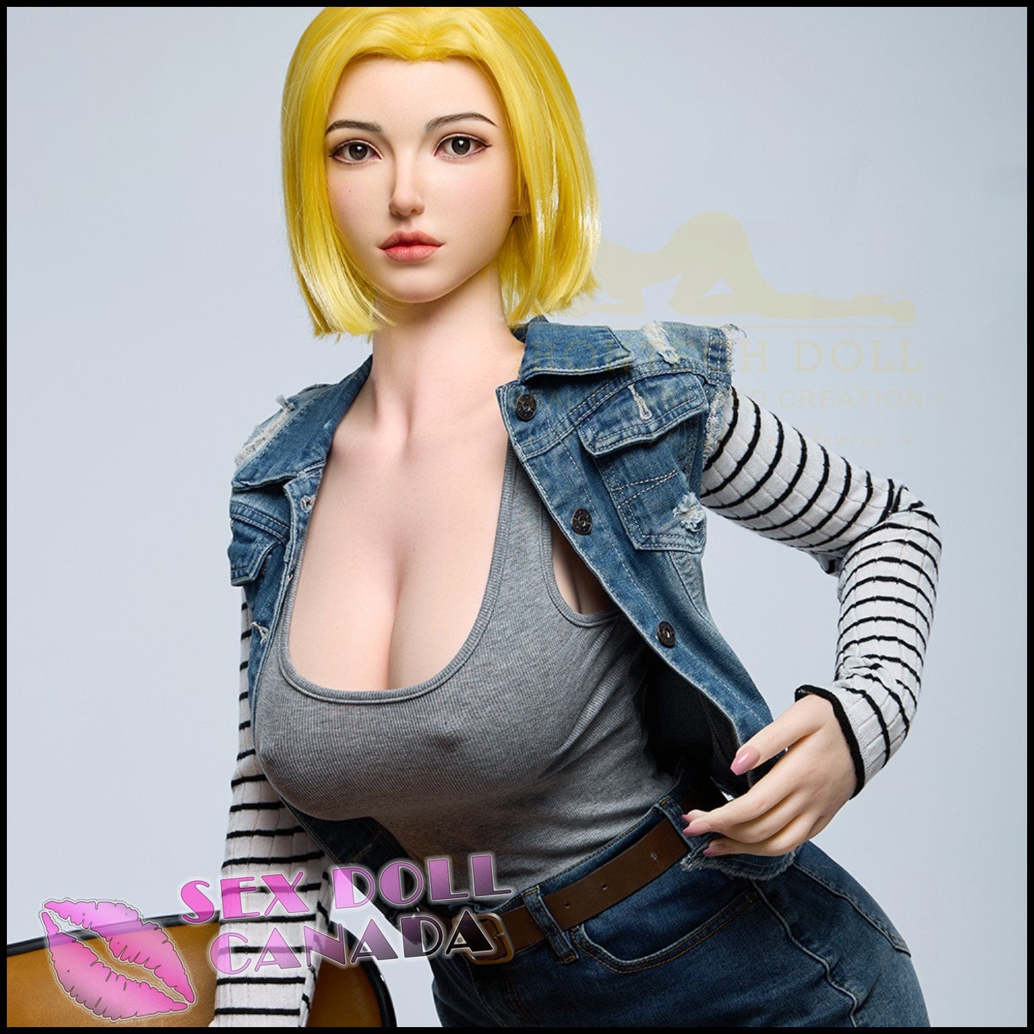 IRONTECH Realistic Sex Doll Huge Tits Boobs Curvy Full Body Elf Fantasy Cosplay