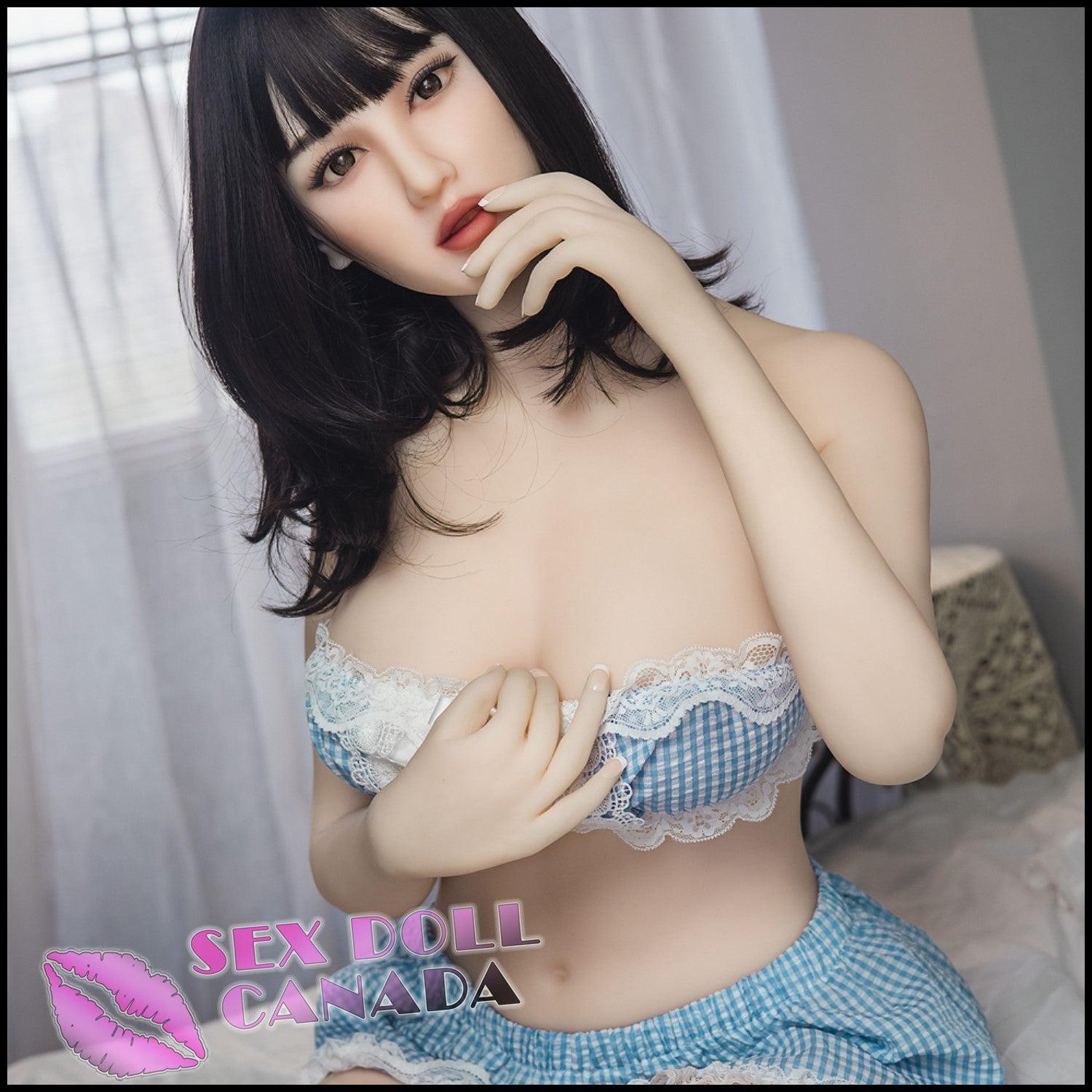 IRONTECH Realistic Sex Doll Skinny Slim Black Hair Asian Japanese Chinese