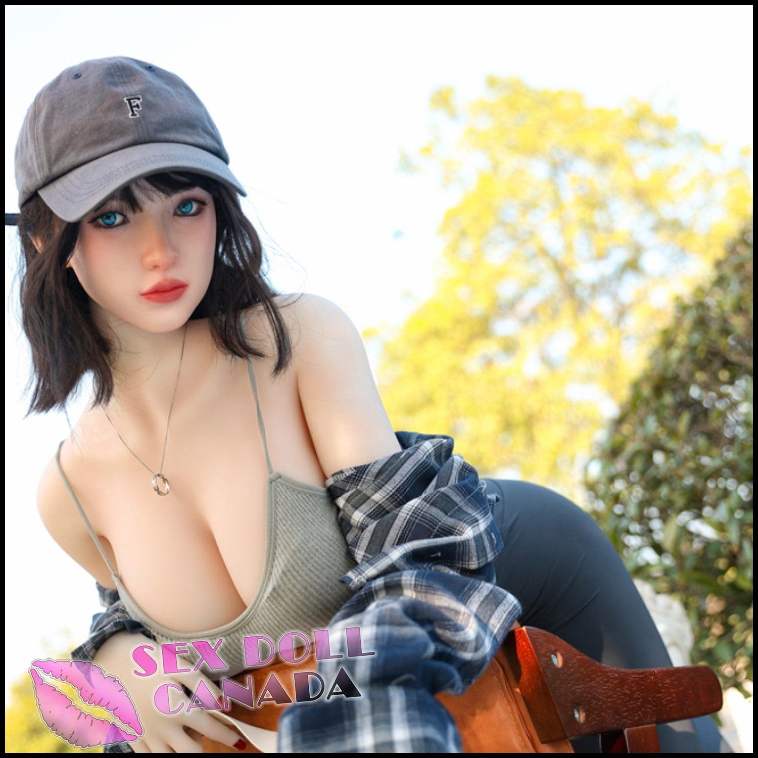 IRONTECH Realistic Sex Doll Small Waist Curvy Full Body Black Hair