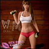 WM Doll Realistic Sex Doll Big Tits Breasts Curvy Full Body Blonde Hair