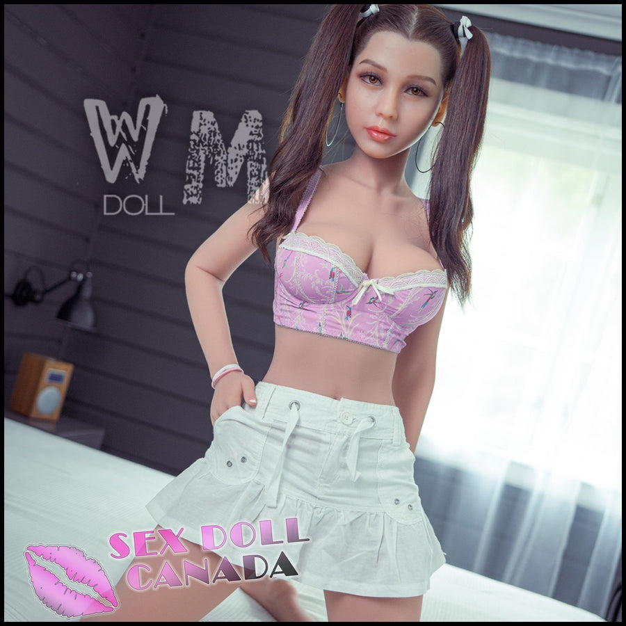 WM Doll Realistic Sex Doll Big Tits Breasts Brunette Hair Curvy Full Body