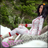 WM Doll Realistic Sex Doll Black Hair Curvy Full Body Western American