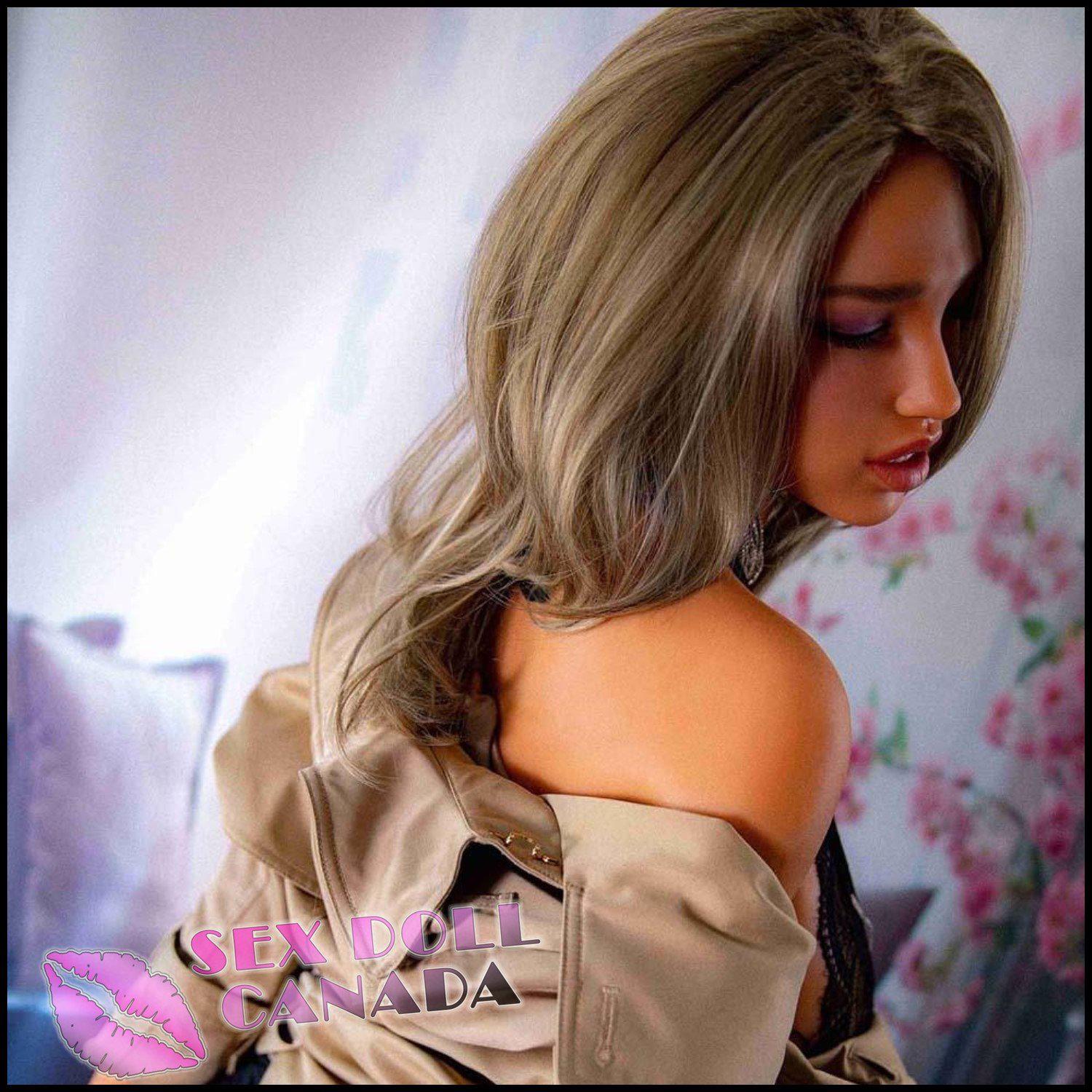 Sino-Doll Realistic Sex Doll Sleeping Closed Eyes Huge Tits Boobs Fit Athletic