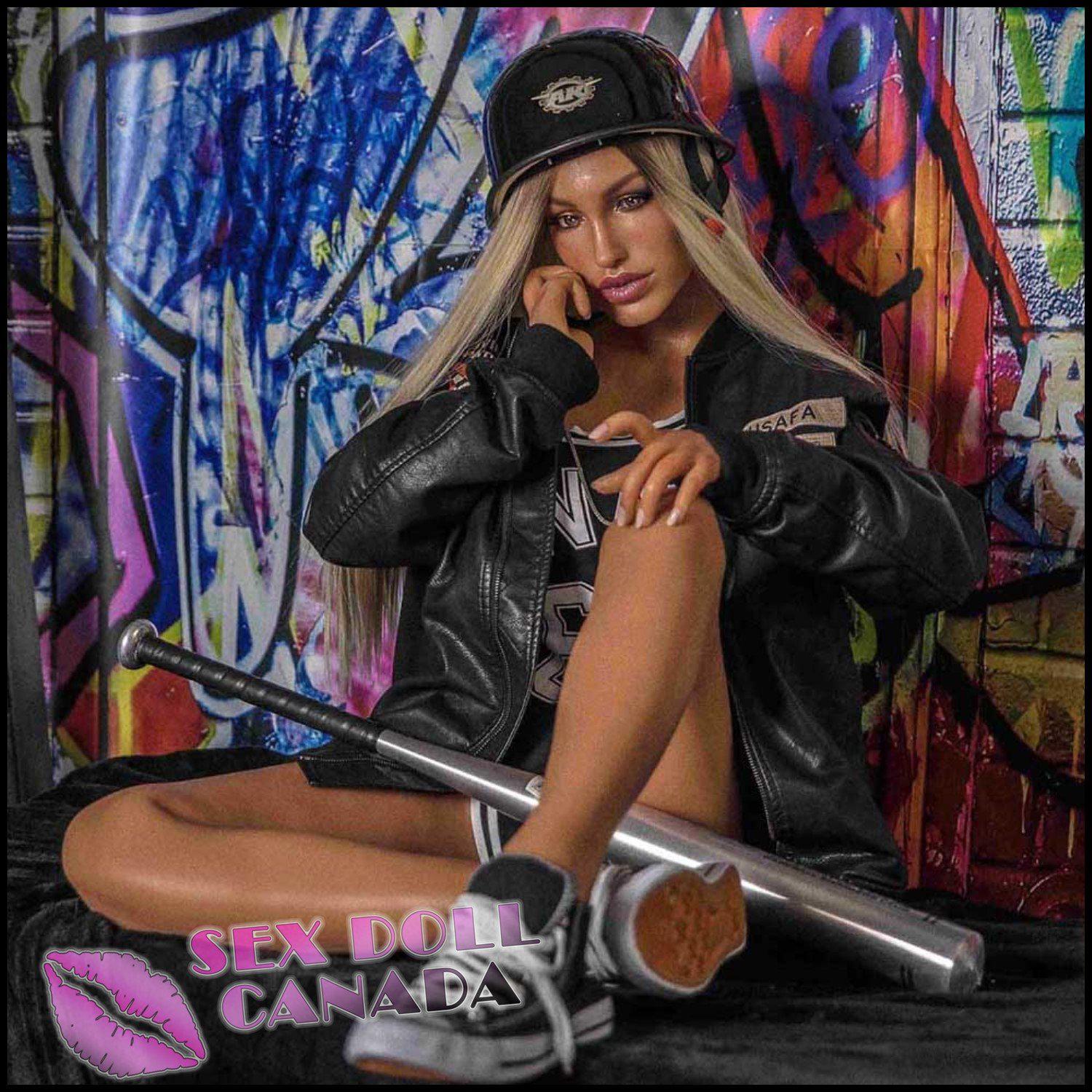 Sino-Doll Realistic Sex Doll Huge Tits Boobs Blonde Hair Fit Athletic