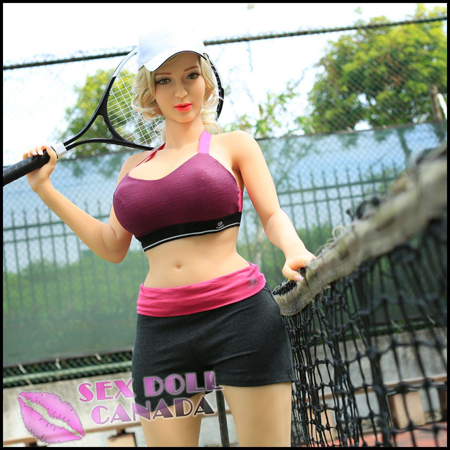 Climax Realistic Sex Doll Blonde Hair Western American Curvy Full Body