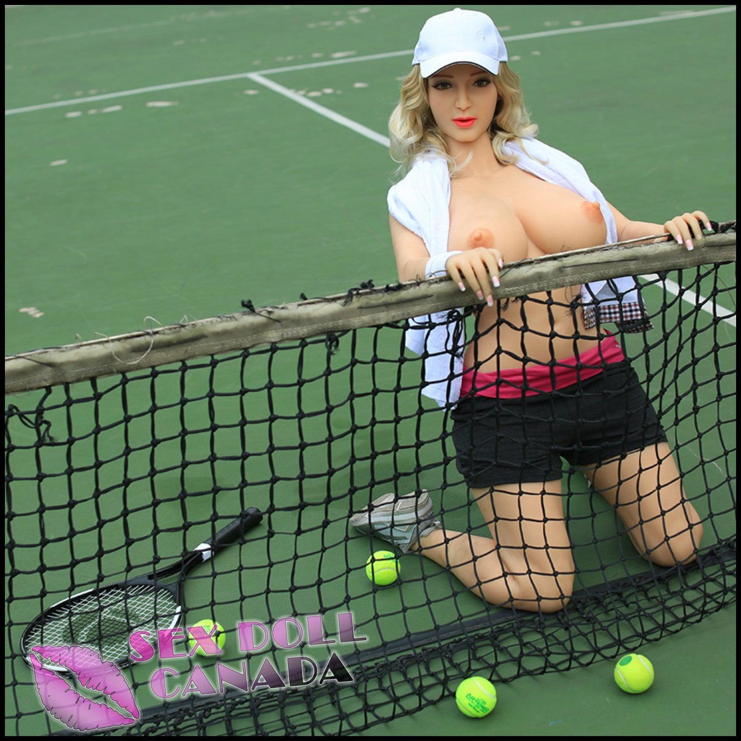 Climax Realistic Sex Doll Blonde Hair Western American Curvy Full Body