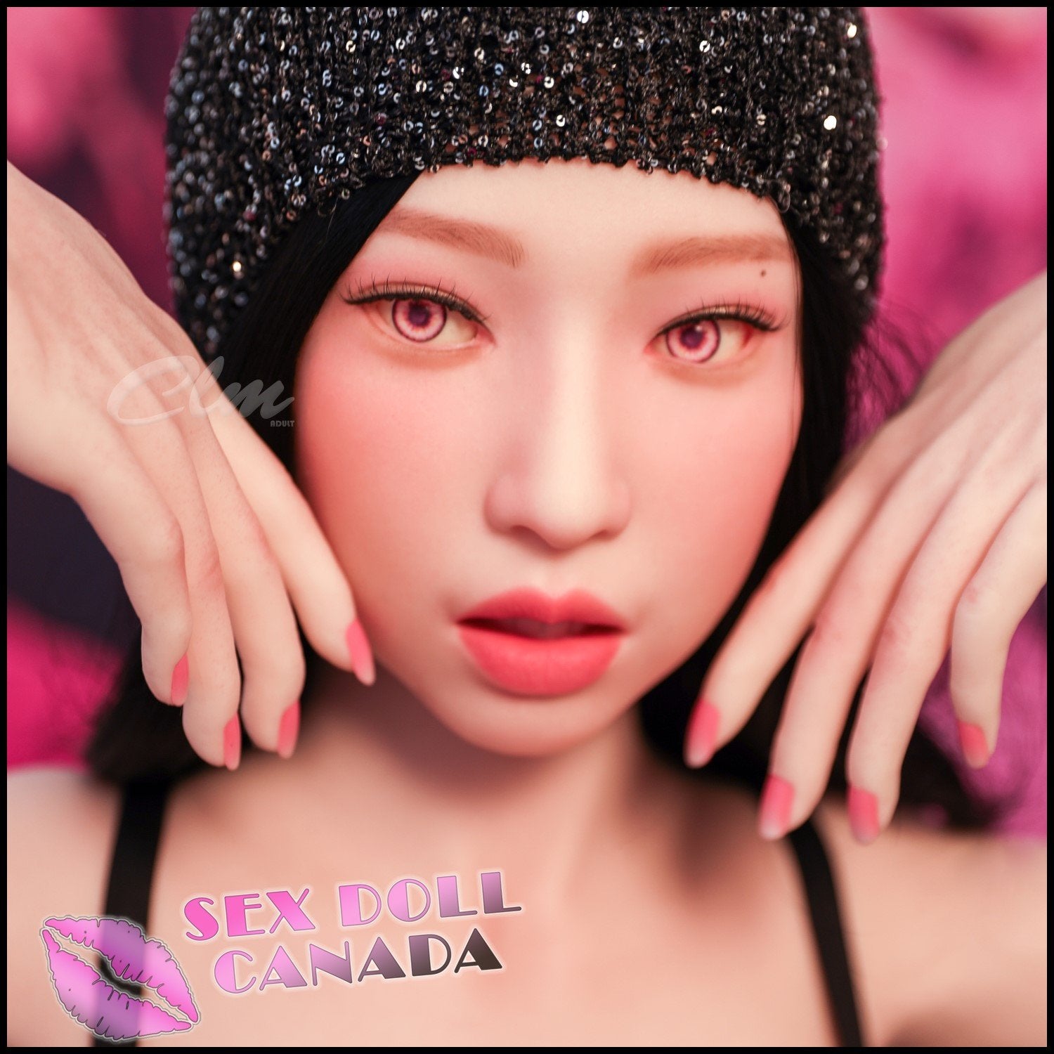 Climax Realistic Sex Doll Black Hair Asian Japanese Chinese Curvy Full Body